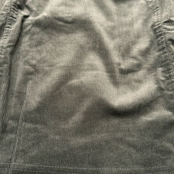 NWT Green Corduroy Skirt - Picture 6 of 10
